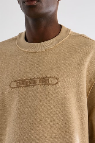 T-shirt Denji Chainsaw Man - Beige