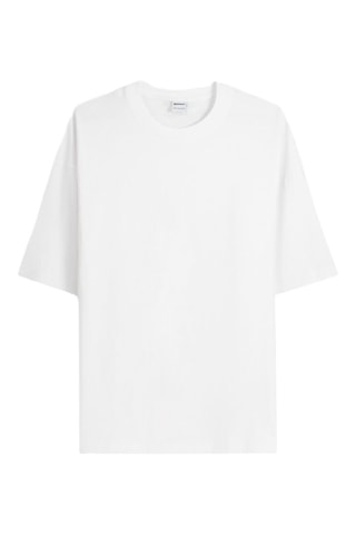 T-shirt oversize - Blanc