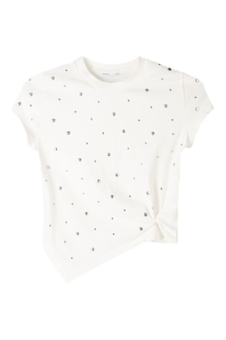 T-shirt cropped - Ecru