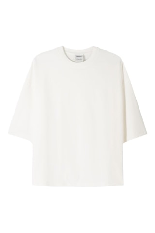 T-shirt oversize - Blanc