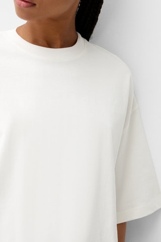 T-shirt oversize - Blanc