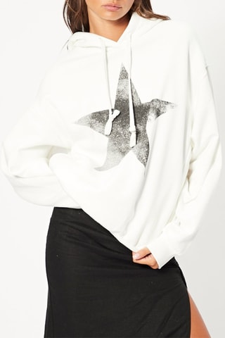 Sweat à capuche - Blanc