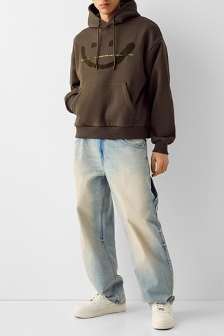 Sweat à capuche - Marron