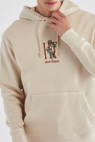Sweat à capuche - Beige