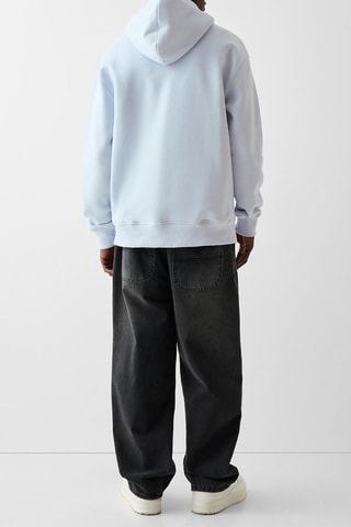 Sweat à capuche - Bleu