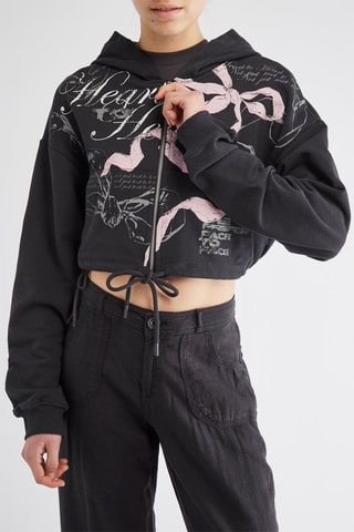 Sweat à capuche - Noir