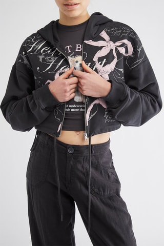 Sweat à capuche - Noir