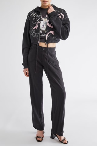 Sweat à capuche - Noir