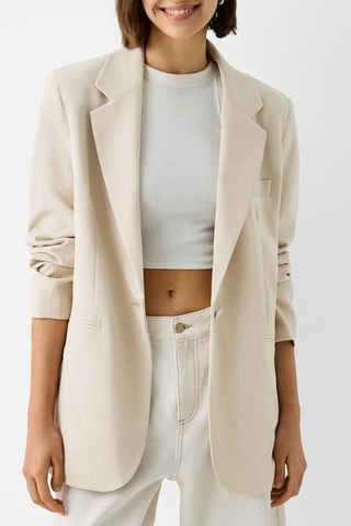 Blazer regular - Beige