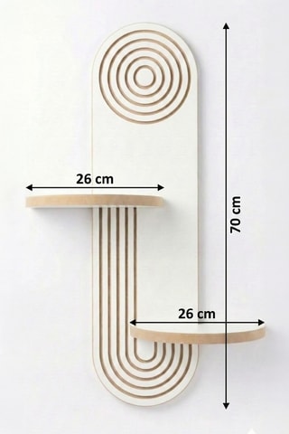 Étagère Artmtkwll3 - 70 x 26 cm