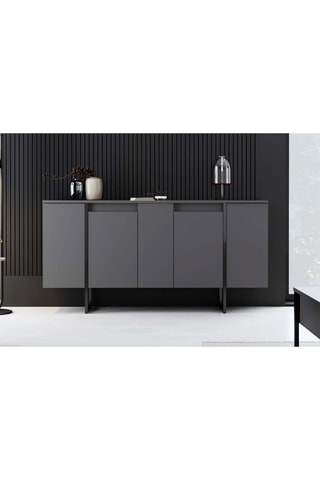 Buffet 4 portes Luxe - 160 x 35 x 80 cm