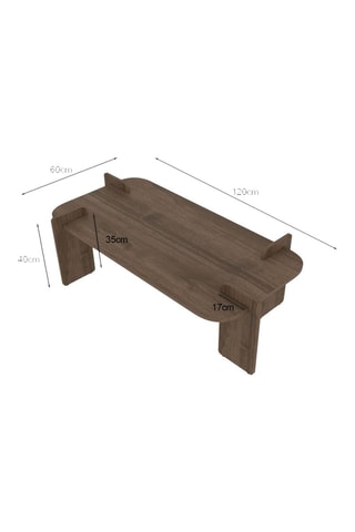 Table basse Lovge - 120 x 40 x 60 cm