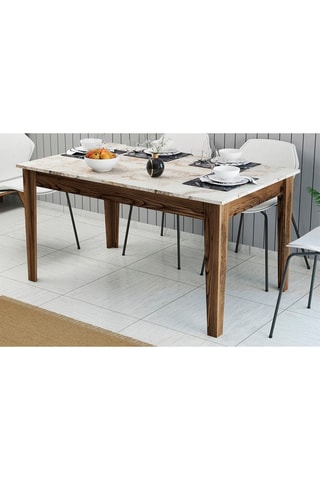 Table à manger Milan - 145 x 75 x 88 cm