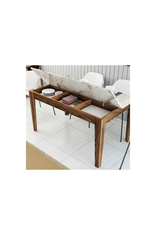 Table à manger Milan - 145 x 75 x 88 cm
