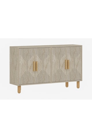 Console 4 portes Roger - 120 x 73,6 x 29,6 cm
