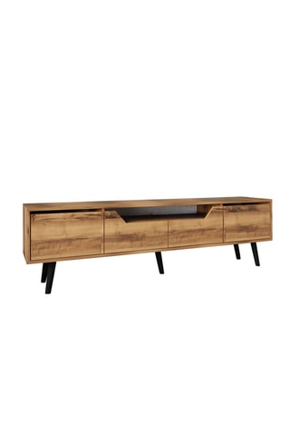 Meuble TV  4 abattants Roma - 180 x 53 x 30 cm