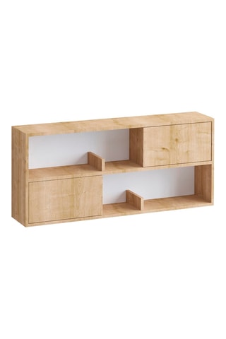 Etagère murale 2 portes Flora - 120 x 50 x 22 cm