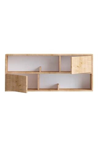 Etagère murale 2 portes Flora - 120 x 50 x 22 cm