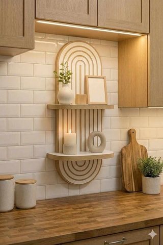 Etagère murale Sable - 20 x 70 x 13 cm