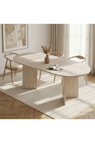 Table à manger extensible Sorell - 160/200 x 76 x 89,5 cm