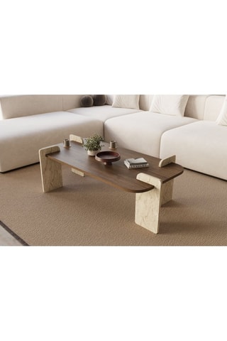 Table basse Leapiri - 120 x 60 x 40 cm