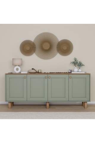 Console 4 portes Bohemian - 180 x 60 x 40 cm