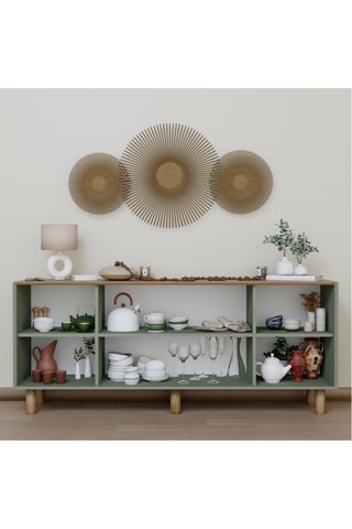 Console 4 portes Bohemian - 180 x 60 x 40 cm