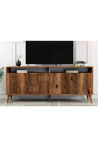 Buffet 4 portes Milan - 180 x 78,6 x 35 cm