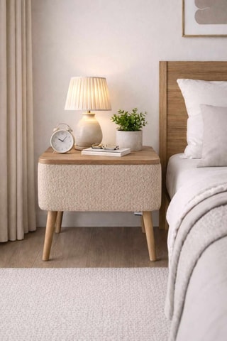 Table de chevet Nivo - 45 x 45 x 30 cm