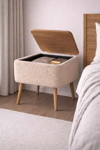 Table de chevet Nivo - 45 x 45 x 30 cm