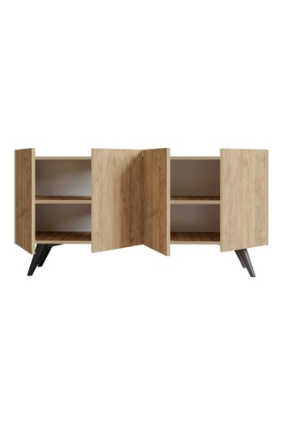Buffet 4 portes Pekin - 150 x 76 x 40 cm
