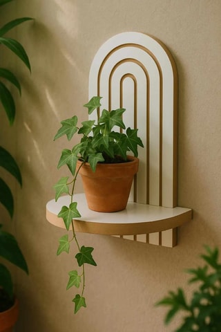 Etagère murale Artmtkwll1  - 20 x 35 x 33 cm