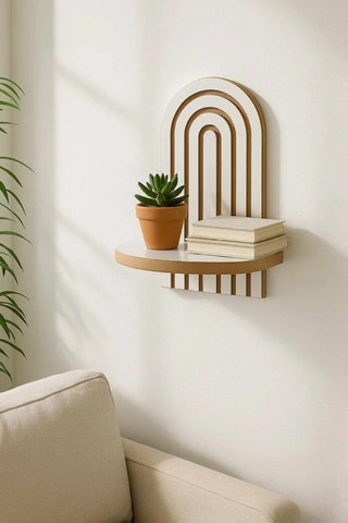 Etagère murale Artmtkwll1  - 20 x 35 x 33 cm