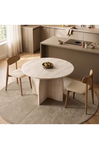 Table à manger Bloom - 110 x 75 x 110 cm