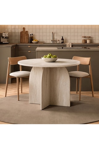 Table à manger Bloom - 110 x 75 x 110 cm