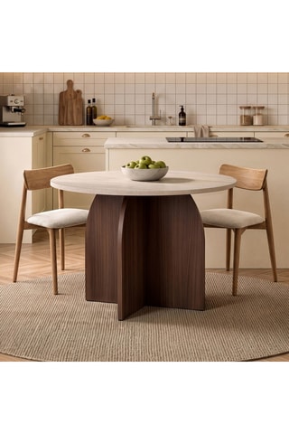 Table à manger Bloom - 110 x 75 x 110 cm