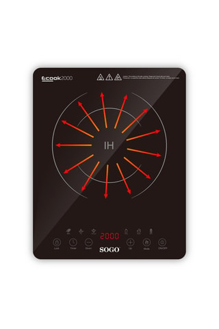 Plaques électriques à induction - 2000 W