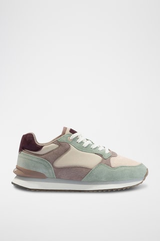 Baskets en nubuck Phoenix - Vert