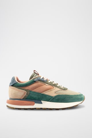 Sneakers in pelle scamosciata Java - Verde