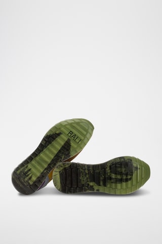 Sapatilhas em couro Bali - Castanho