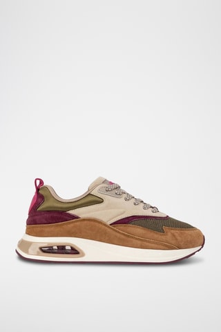 Baskets en cuir Pudong - Marron