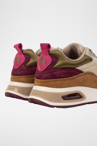 Baskets en cuir Pudong - Marron