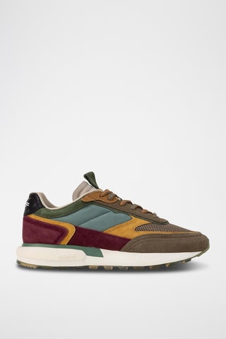 Sneakers in pelle scamosciata Etiopia - Multicolore