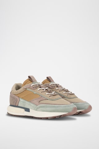 Sneakers in pelle scamosciata Vanuatu - Beige