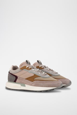 Baskets en cuir Buthan - Beige