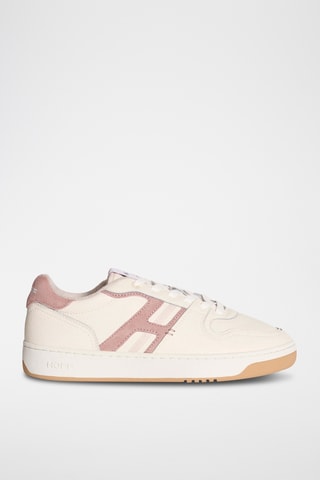 Baskets en nubuck Syntagma - Blanc
