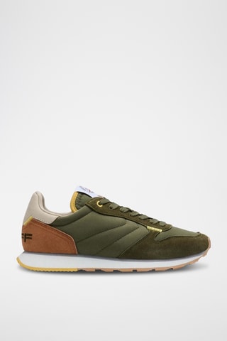 Sneakers en cuir Thebes - Vert