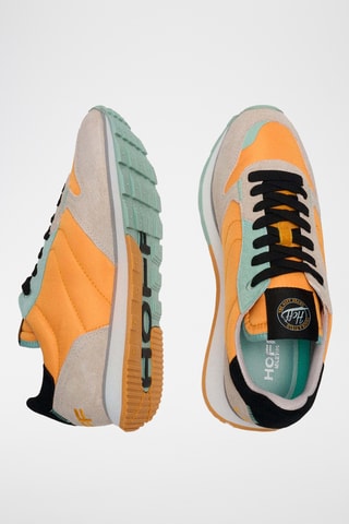 Baskets en nubuck Miletus - Orange