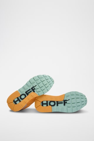 Baskets en nubuck Miletus - Orange