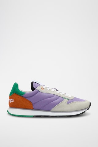 Baskets en nubuck Aprus - Violet